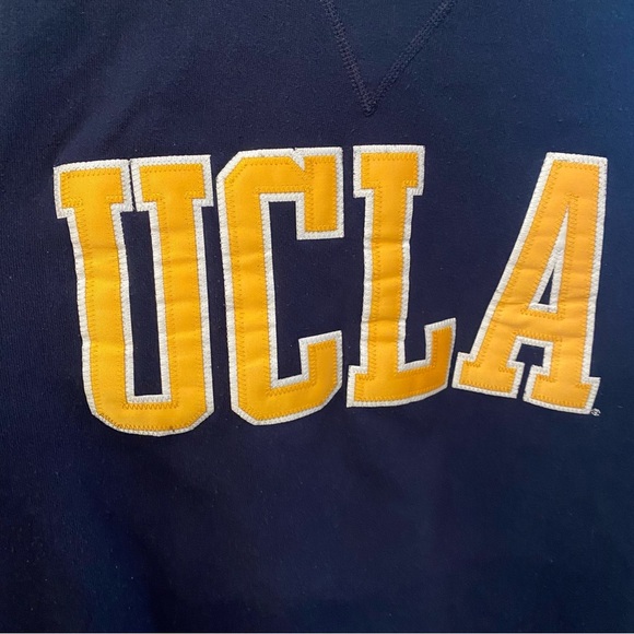 Vintage UCLA Gold Standard Navy Sweatshirt Size Large-Made in USA-Unisex - Picture 2 of 5
